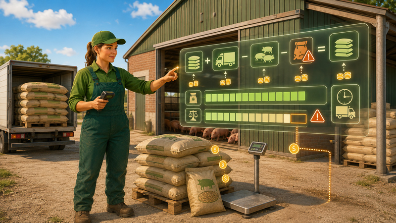 How Feed Inventory Tracking Helps Control Farm Costs