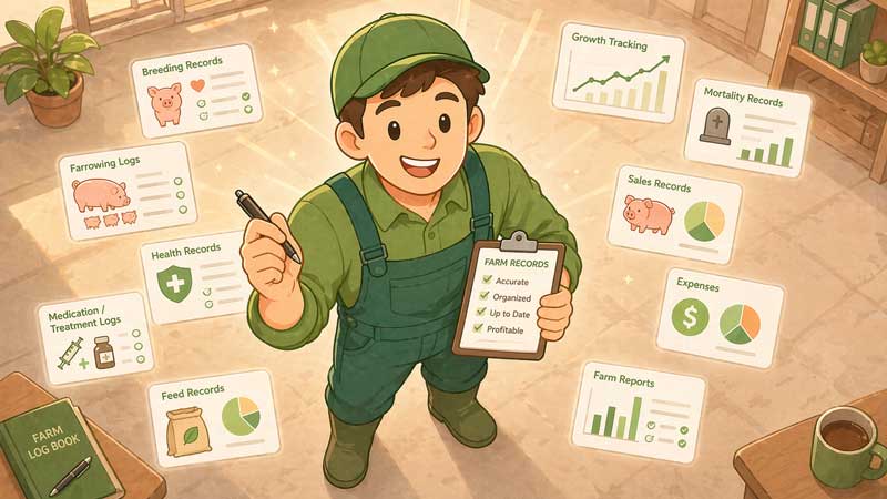 How Proper Farm Records Can Make Your Piggery Business More Profitable