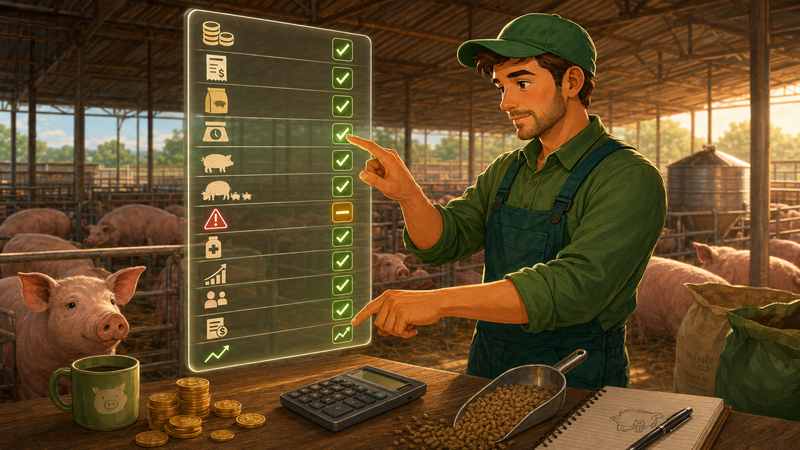 The Monthly Pig-Farm Profitability Checklist