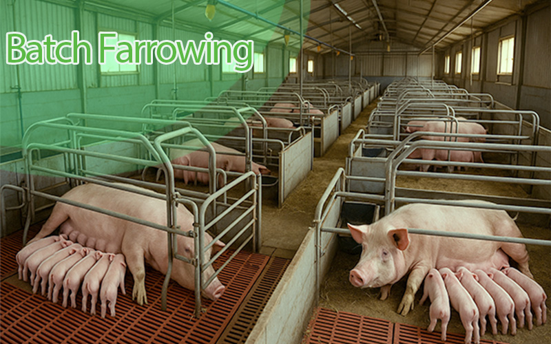 The Secrete to a Successful Batch Farrowing with Pigax
